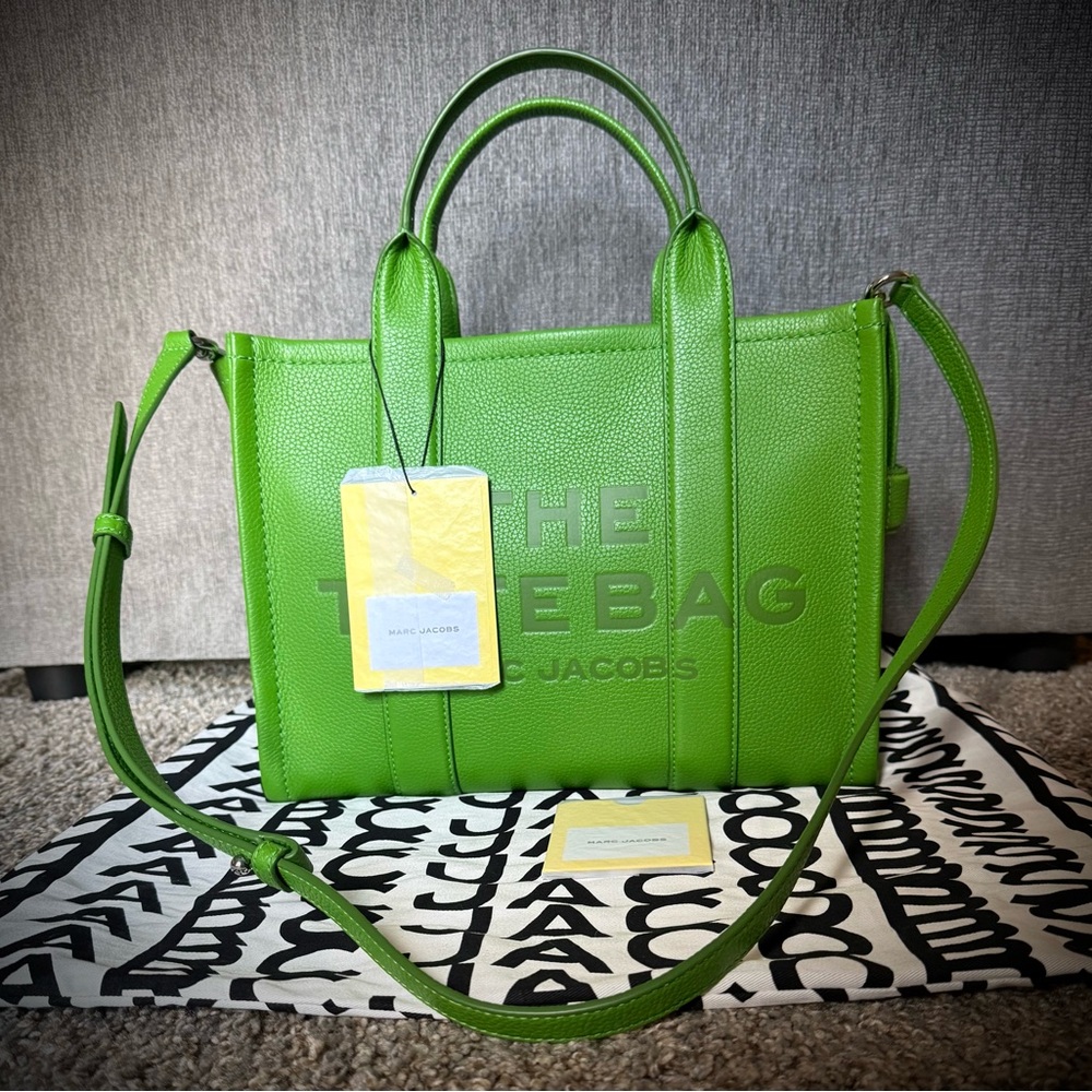 MARC JACOBS The Tote Bag Medium/Kiwi - Picture 2 of 8